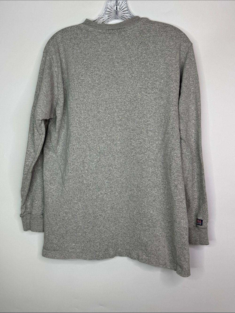 Vintage The Cotton Exchange St Olaf University Gray Long Sleeve Shirt Medium - Picture 2 of 9